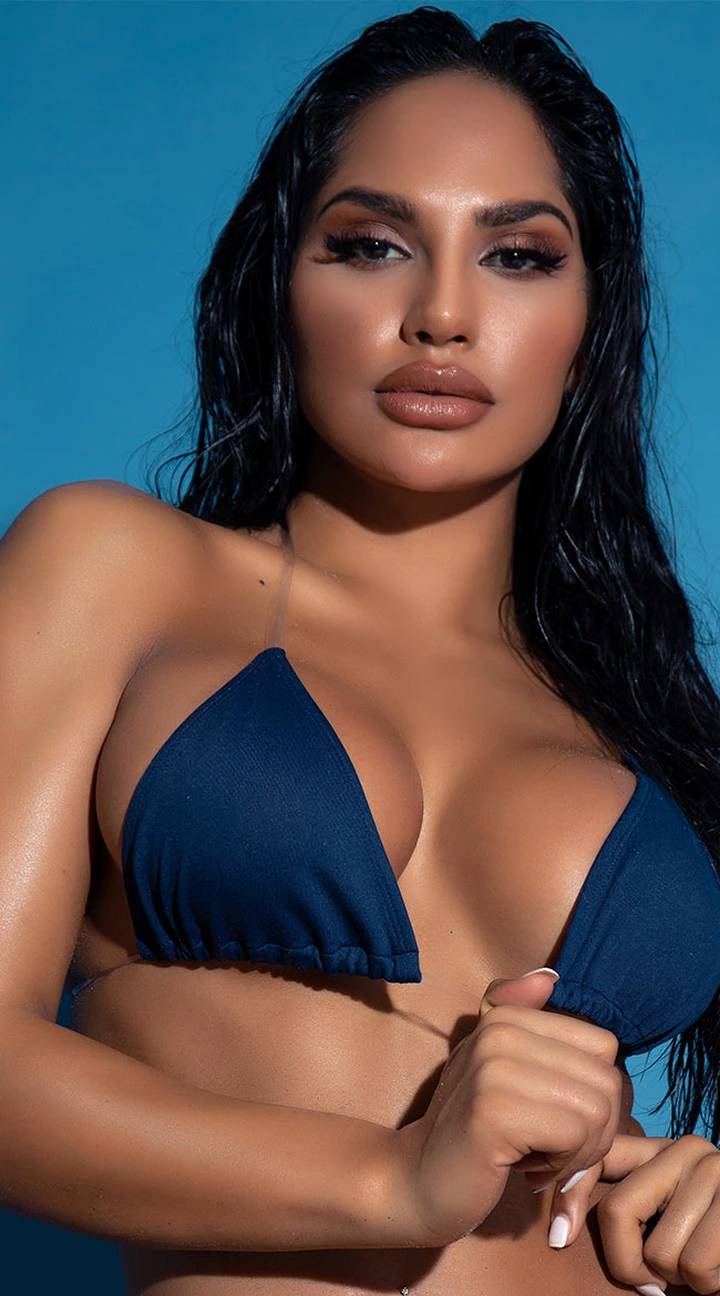 Yandy Coast Is Clear Triangle Bikini Top - Image 15