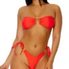 Forplay Antigua Red Thong Bikini