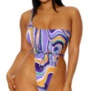 Forplay Turks And Caicos Swirling One Piece Swimsuit