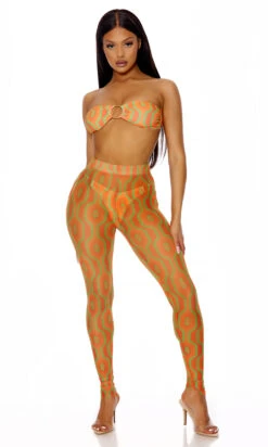 Forplay Got It Covered Vintage Pool Leggings